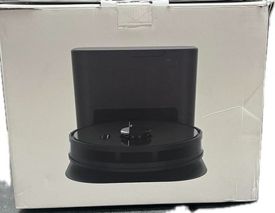 bObsweep Dustin Wi-Fi Connected Self-Emptying Robot Vacuum and Mop, Black