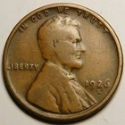 1926 S Lincoln Wheat Cent Penny VG - F   "Actual Coin Pictured"