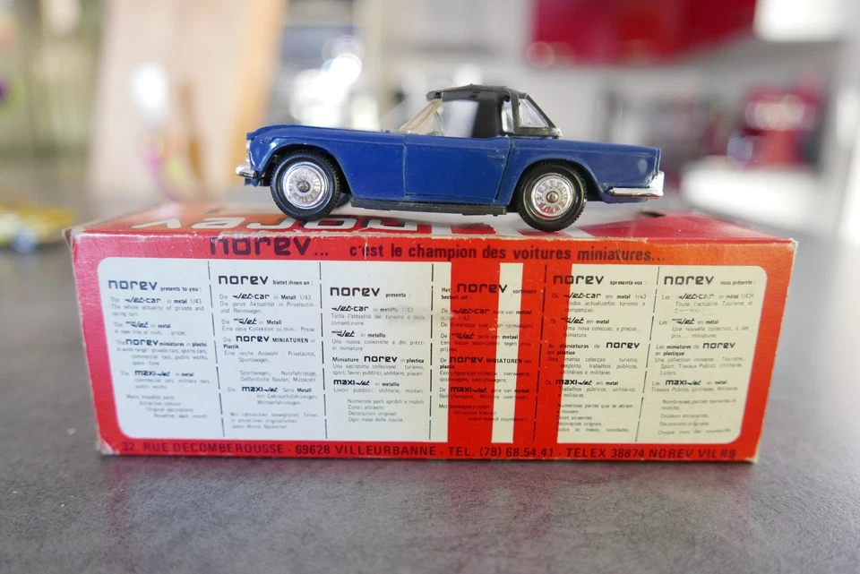 NOREV TRIUMPH TR 5 n° 144 2 versions dont 1 en boite - Photo 3/4