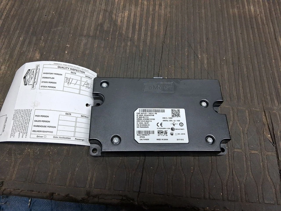 2018 Ford Escape Sync Communication Module Chassis ECM 3003771 - Image 2 of 4