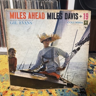 Miles Davis +19 Miles Ahead LP - Columbia 1963 CL 1041 - Sailboat Cover - G
