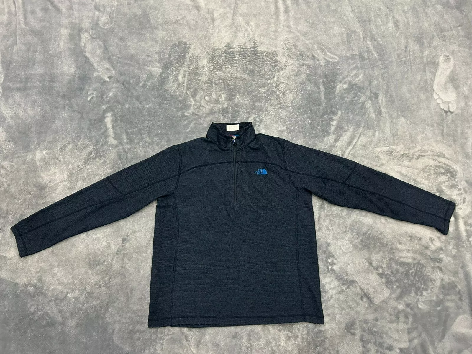 north-face sweater fleece 1/4 zip jacket