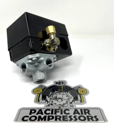 HUBBELL 56288806-01 IR COMPATIBLE PRESSURE SWITCH W/ UNLOADER VALVE & ON/OFF LEVER