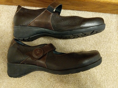 Zapato Mujer Dromedaris Talla 8.5M EUR 39 Negro/Marrón Mary Jane Hebilla ¡Bonito! - Imagen 3 de 12