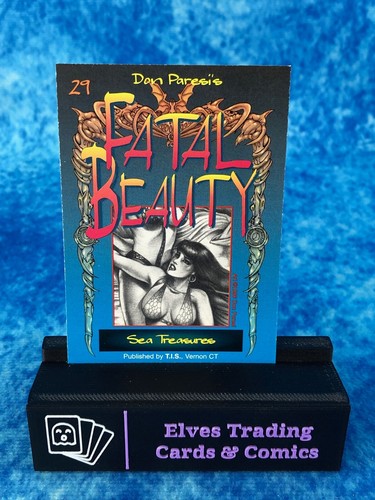 Don Paresi's Fatal Beauty SINGLE Non-Sport Trading card Illustration Studio 1997 - Picture 62 of 182