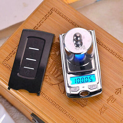 Car Key Portable Digital Pocket Scale 0.01g-100/200g Mini Jewelry Weighing Sweet