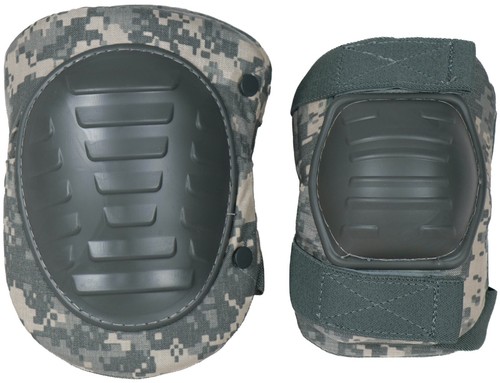 US Army ACU UCP Digital Camo Knee Pad Set - Medium Size, Military Surplus