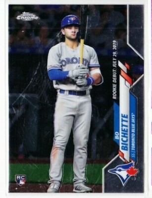 2020 TOPPS CHROME UPDATE BO BICHETTE ROOKIE U51 BLUE JAYS MS