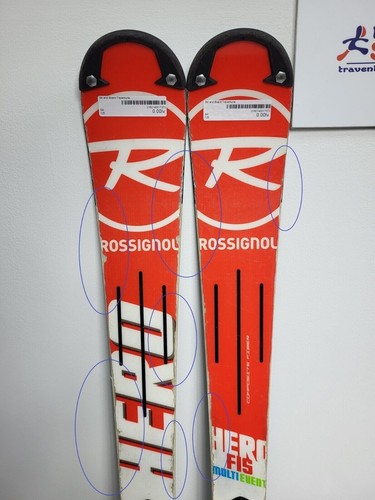 Rossignol Hero 8 125 cm Esquí + Look 7 Fijaciones Invierno Diversión Nieve - Imagen 14 de 14