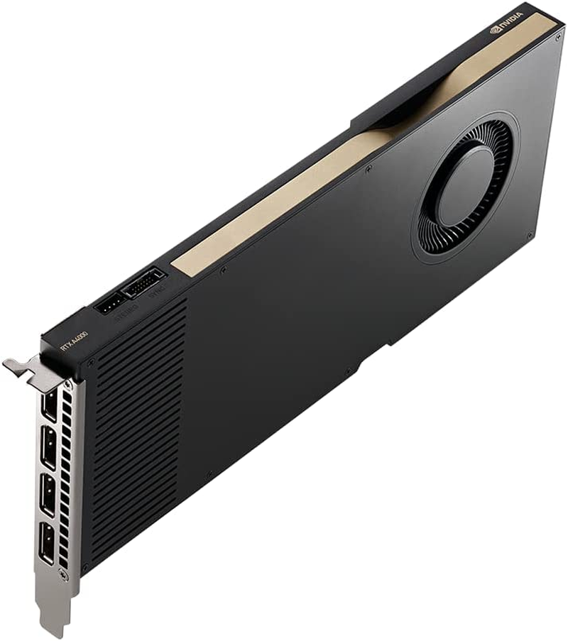 Nvdia Quadra RTX A4000 RTXA4000 16GB GDDR6 PCIe 4.0 x16 Nvdia Quadra RTX A4000 RTXA4000 16GB GDDR6 PCIe 4.0 x16