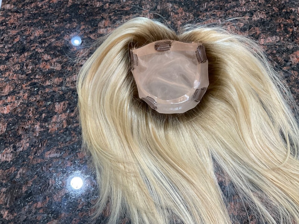 Jon Renau 12? Top form/Remy human hair topper (full mono) | eBay