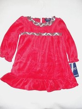 Infant Girl's Chaps 2 piece Red Velvet Dress Set - Size 18 mo. - New with Tag