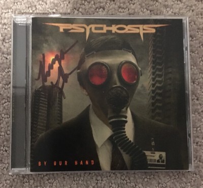 Psychosis ''By Our Hand'' CD EP 2013 Heathen Agent Steel Prototype Autographed New
