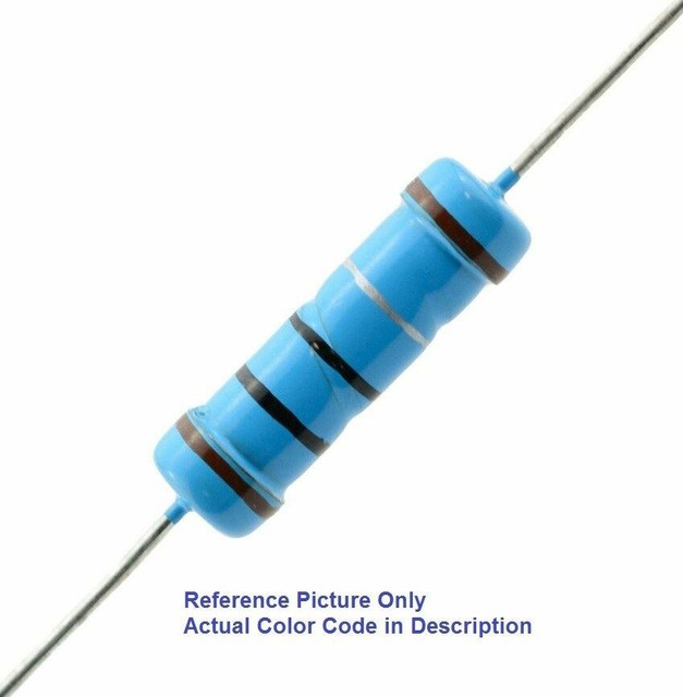 300 Ohm 3 Watt (3W) 1% Tolerance Metal Film Resistor (10 Pieces) | eBay