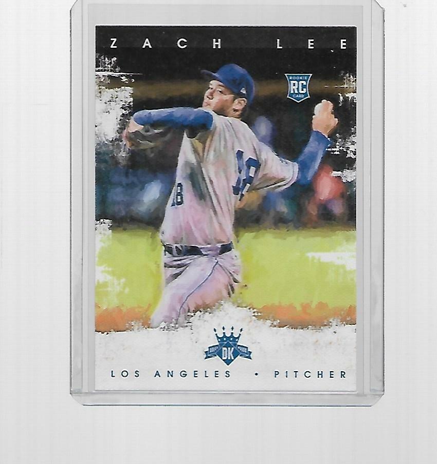 2016 PANINI DIAMOND KINGS BASEBALL ZACH LEE ROOKIE #175