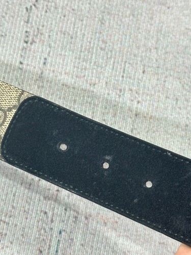 Original Gucci Gürtel Dionysus Supreme GG Monogram Beige Canvas Gr. 80/32 - Bild 10 von 15