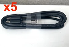 Lot 5 Pack - DisplayPort DP to DP Display Port Male 4K HD Cable 6Ft 2m Dell