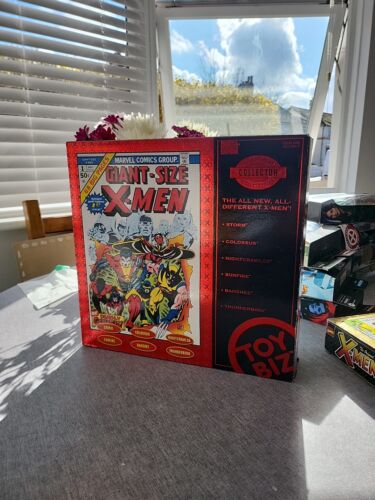 RARE ToyBiz MARVEL GIANT SIZED XMEN. Red Foil 6 Pack Collection. BNIB - Foto 1 di 9