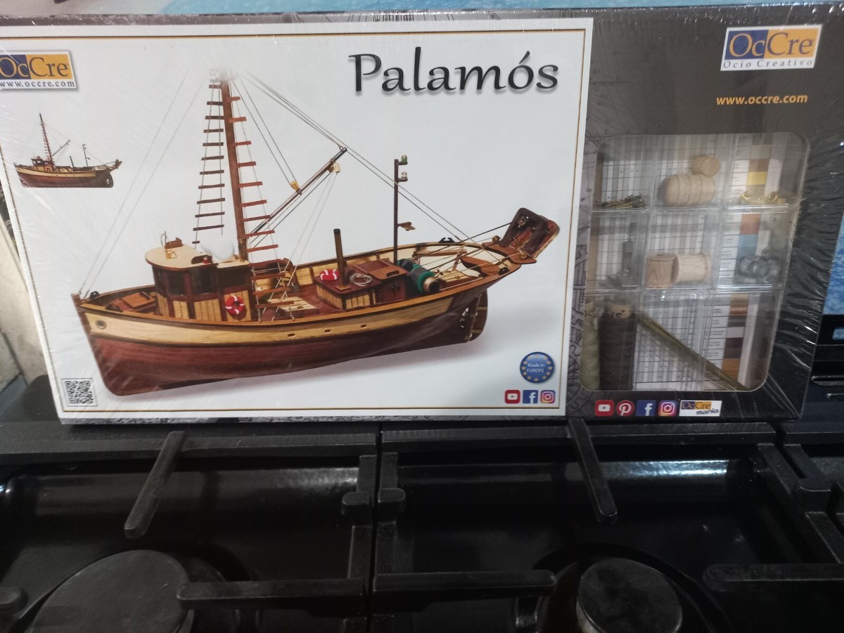 Modello Di Nave Palamos Kit Barca Da Pesca - Occre (12000 - Foto 3