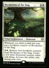 1x Hoofprints of the Stag - Commander 2020 -NM-Mint - MTG