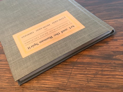 Art and the Human Spirit: Handbook of 8 Lectures by Edward H. Griggs 1908 1st Ed - Picture 4 of 9