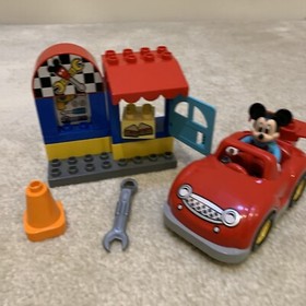 LEGO Duplo Mickey's Car Workshop 10829 Toy Building Set Disney Junior Clubhouse