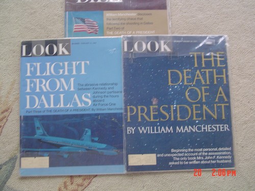 VINTAGE LOOK MAGAZINE 3 Incredible Issues JFK Article Death of a President 1967 - Picture 2 of 3