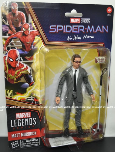 Hasbro Marvel Legends Spider-Man No Way Home Retro Card Figure Matt Murdock