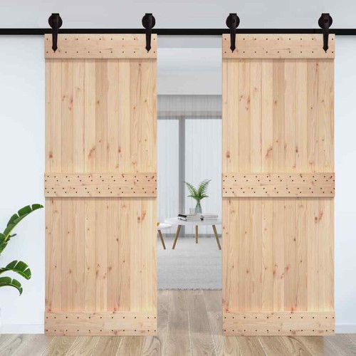 Door NARVIK 85x210 Solid Wood Pine V1G5 - Picture 3 of 9
