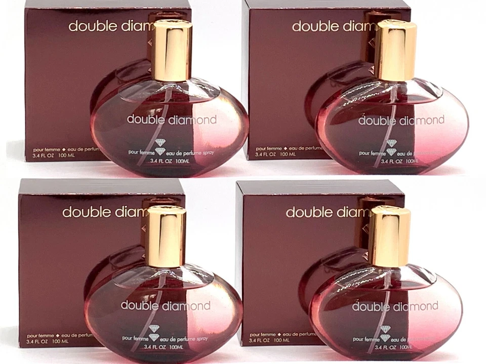 Lote de 4 piezas - Perfume en spray Double Diamond de YZY 3,4 OZ EAU DE PARFUM para mujer Foto 4 de 4