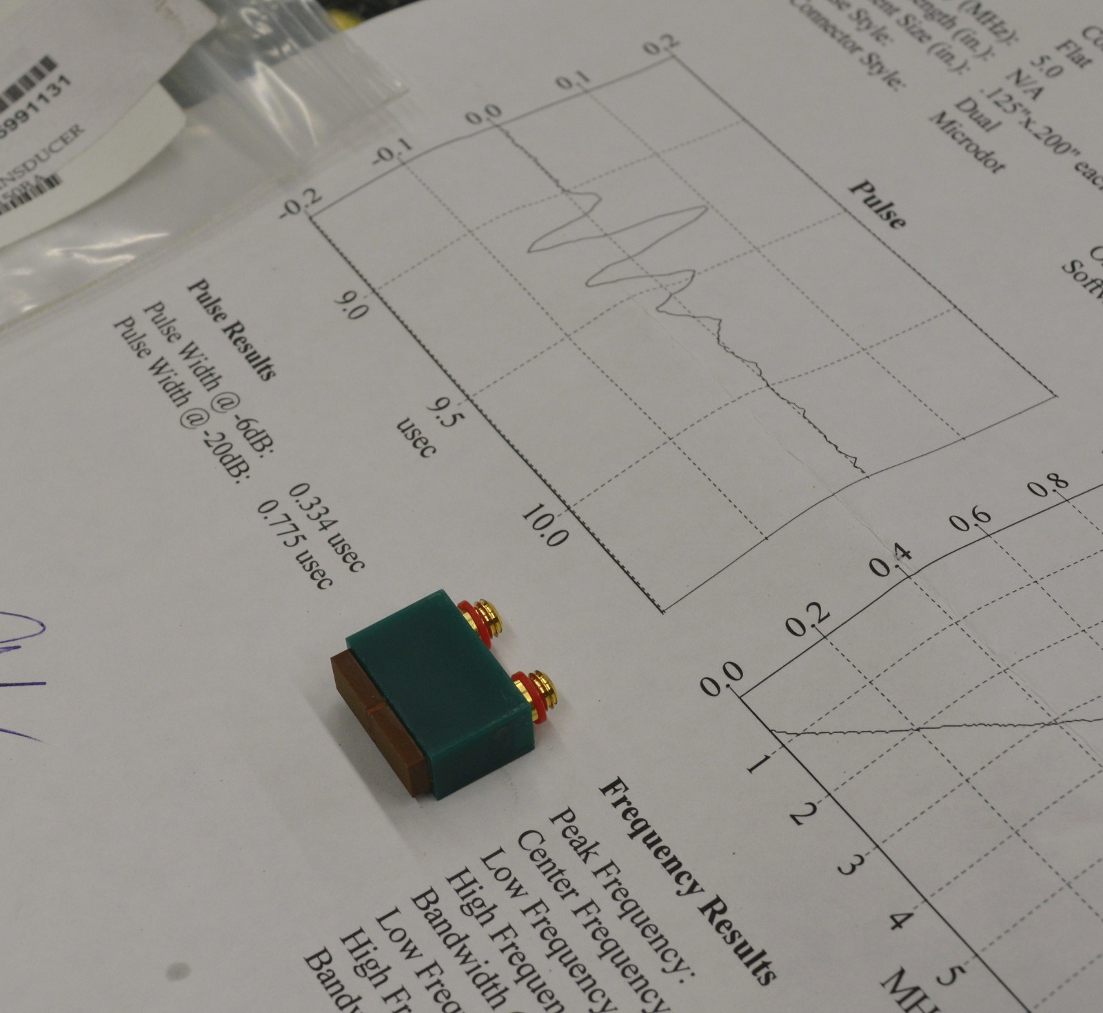 OLYMPUS HARISONIC 5MHZ ULTRASONIC CONTACT TRANSDUCER DL245 4920015991131 eBay