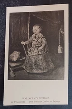 postcard art wallace collection velazquez don baltasar carlos in infancy