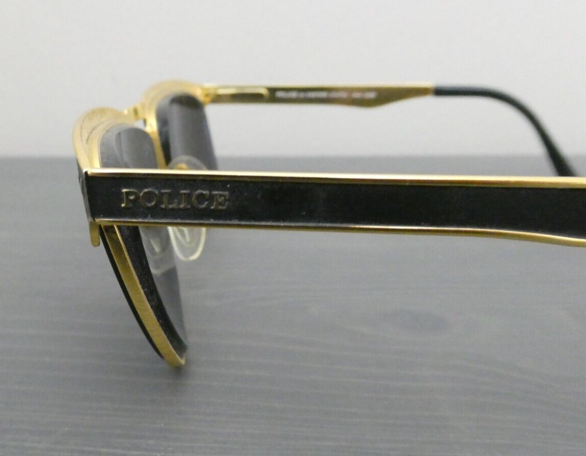 Police Eastern States Mod 2038 Black Gold Frames Italy Col Police Eastern States Mod 2038 Black Gold Frames Italy Col