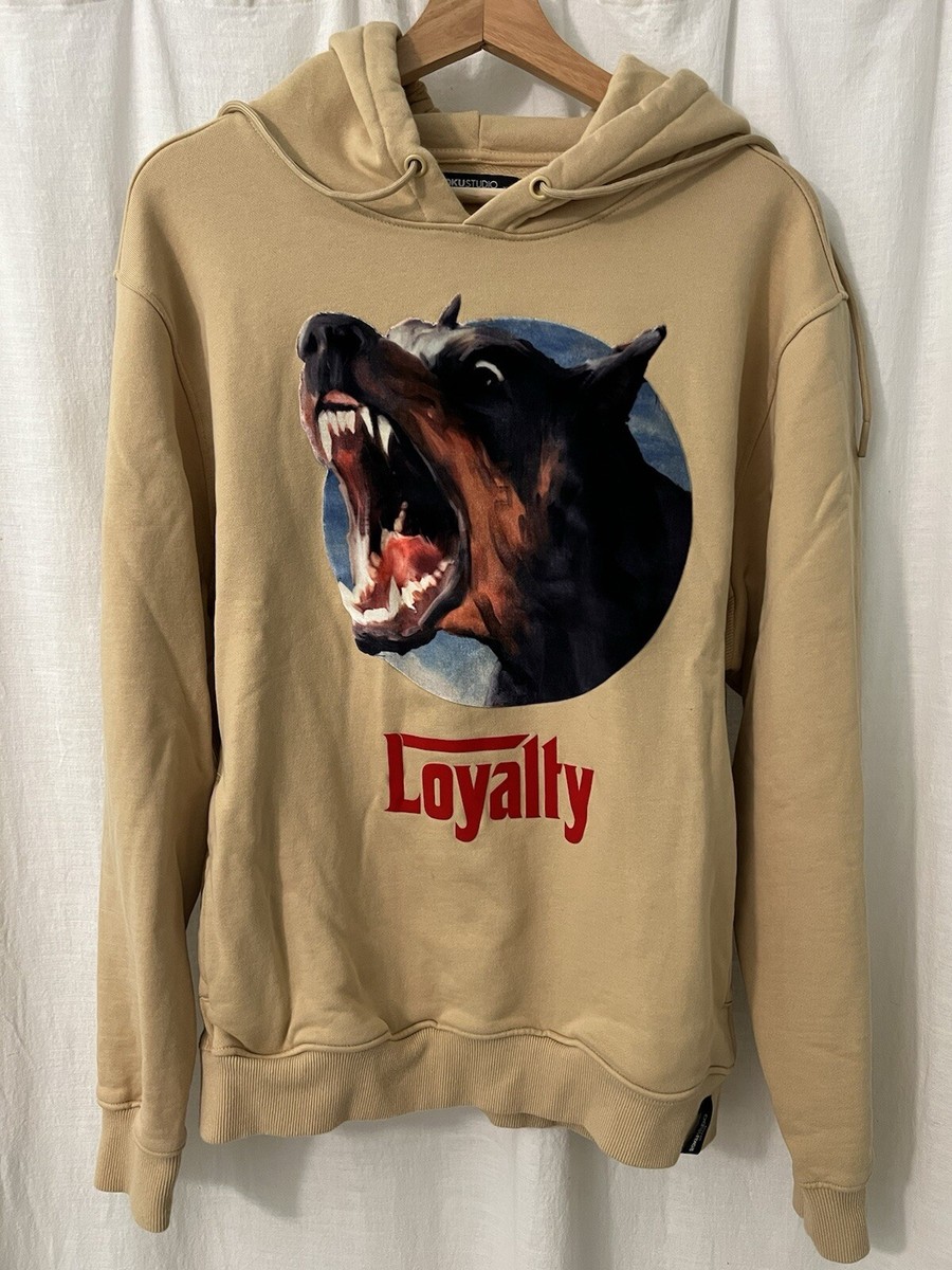 【CPGN STUDIO】Dobermann sweatshirts Roku Studio Men's XL Hoodie Loyalty Barking Doberman - Tan