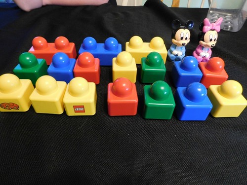 LEGO Primo Disney Baby Mickey Building Blocks Mickey Minnie Toys 19 pcs 2592 - Picture 3 of 3