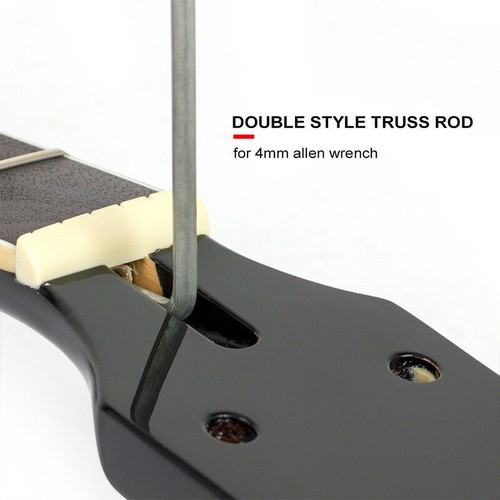 22 Frets Electric Guitar Neck for Les Paul Parts Replacement Maple USA - Picture 6 of 11