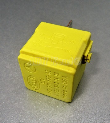 175-Mercedes E C M S R V Class 5-Pin Yellow Relay 4RA007794-00 A0025421419 Hella