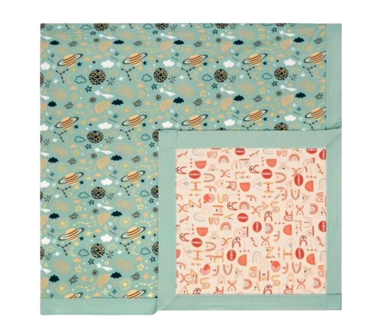 Luna y Estrellas Multicolor Guardería mantas de usos múltiples