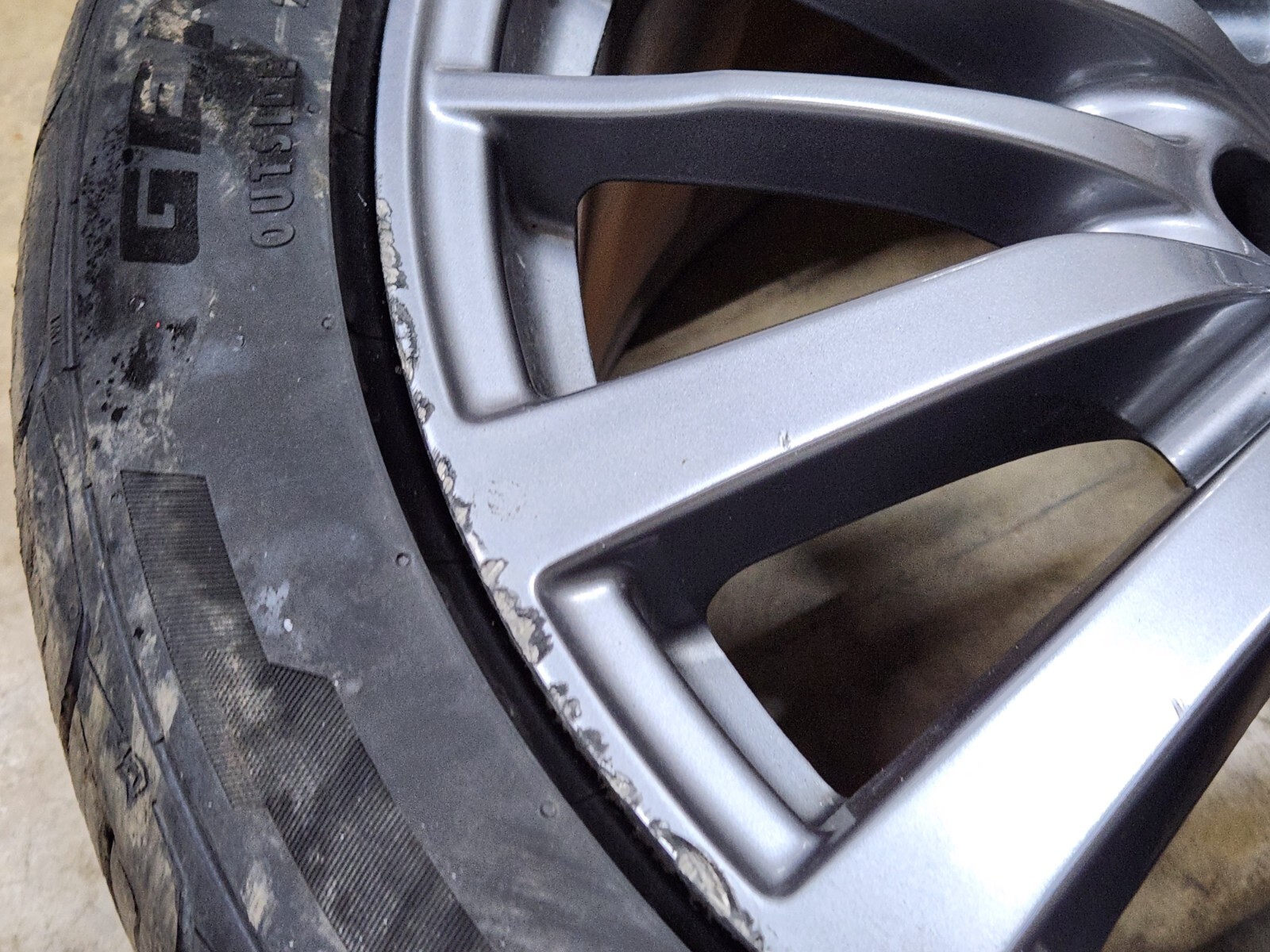 ⭐ 14-21 Maserati Ghibli Rear 19" Light Alloy Speedline Rim Wheel Tire Oem