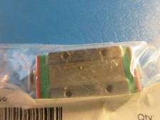 Hiwin MGN9-H1-R47-ZF-CME-3.5, One MGN9 Linear Guide Block w 17mm Rail (5210989)
