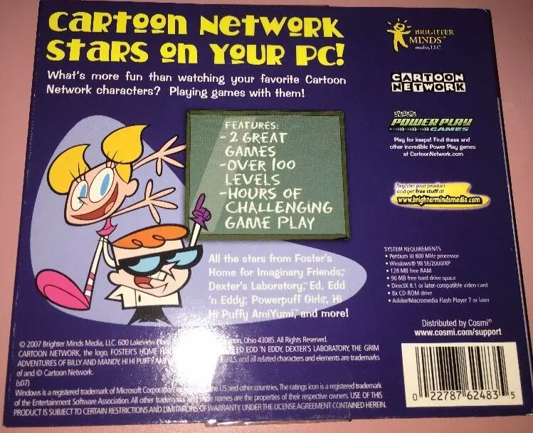 Cartoon Network: Dropple & Fast and Flurrious PC CD Rom-Brand New-SHIPS N  24 HRS