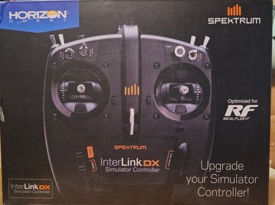 Spektrum Interlink DX Simulator Controller with USB Plug, SPMRFTX1, black