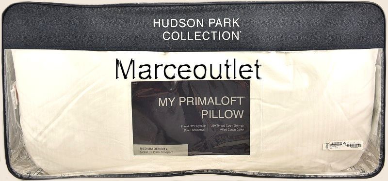 Hudson Park My Primaloft Down Alternative Medium Density KING Pillow (SET OF 2)