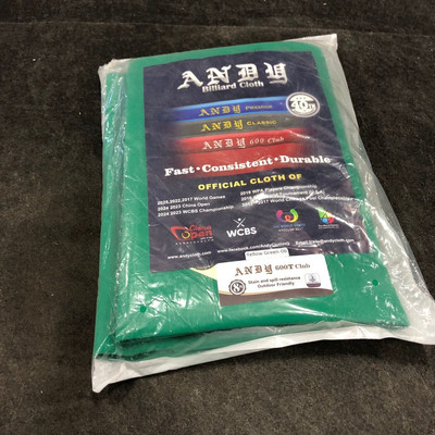 ANDY Billiard Cloth 600T Club Yellow Green 06
