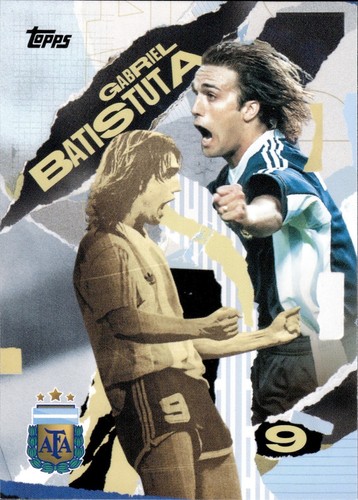Gabriel Batistuta 2024 Topps Argentina Team Set #43 First Goal | eBay