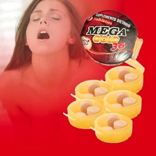 Mega Gold 36 Fluid Volume Enhancer 15 Pill Natural Sex Enhancement Supplement