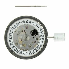 GENUINE FOR SEIKO SII NH35/NH35A AUTOMATIC WATCH MOVEMENT 4 DATE CROWN WHITE