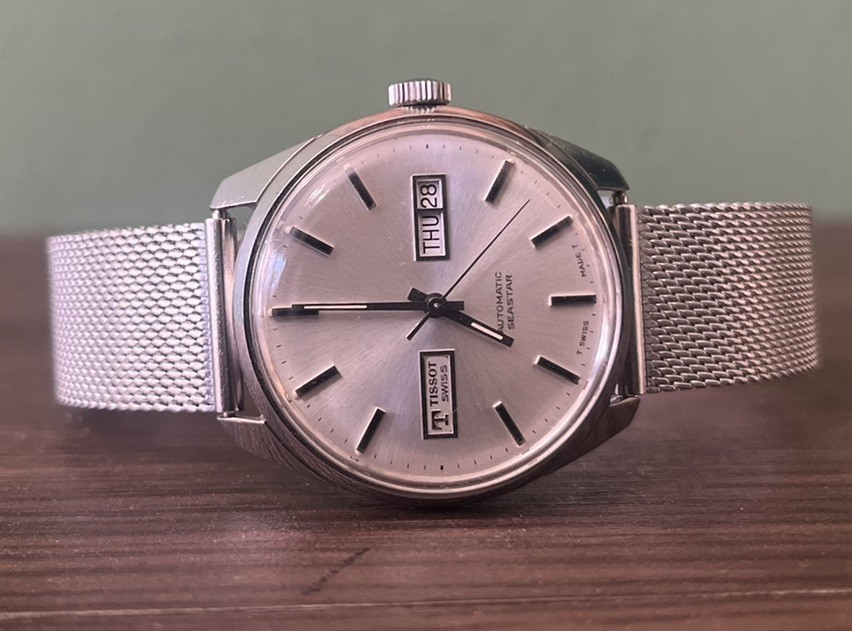 Seastar Vintage Tissot Automatic Wristwatch Running - vintagewatches.pk