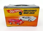 Vintage 1969 Hot Wheels Collector's Race Case with 26 Hot Wheels 1967-1982
