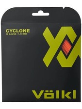 2 SETS: VOLKL CYCLONE 19 1.10 ORANGE CO-POLYESTER TENNIS STRINGS